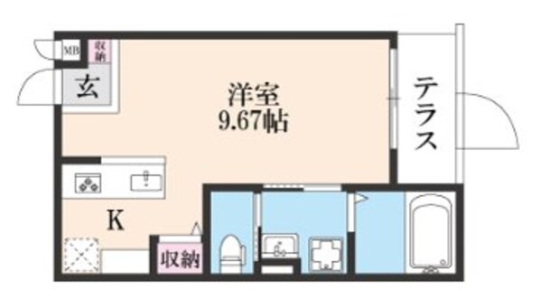 (仮)ruhe柴島の物件間取画像
